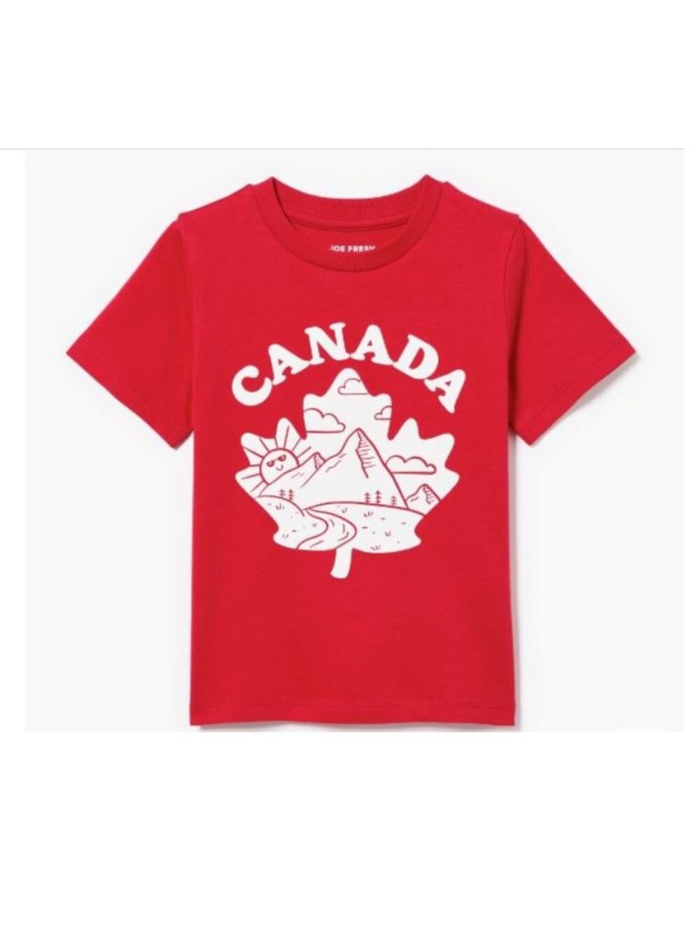 (4/$20) Joe Fresh - Canada Graphic T-Shirt + Shorts